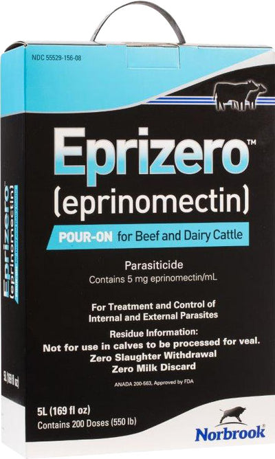 Eprizero Pour On For Beef & Dairy Cattle
