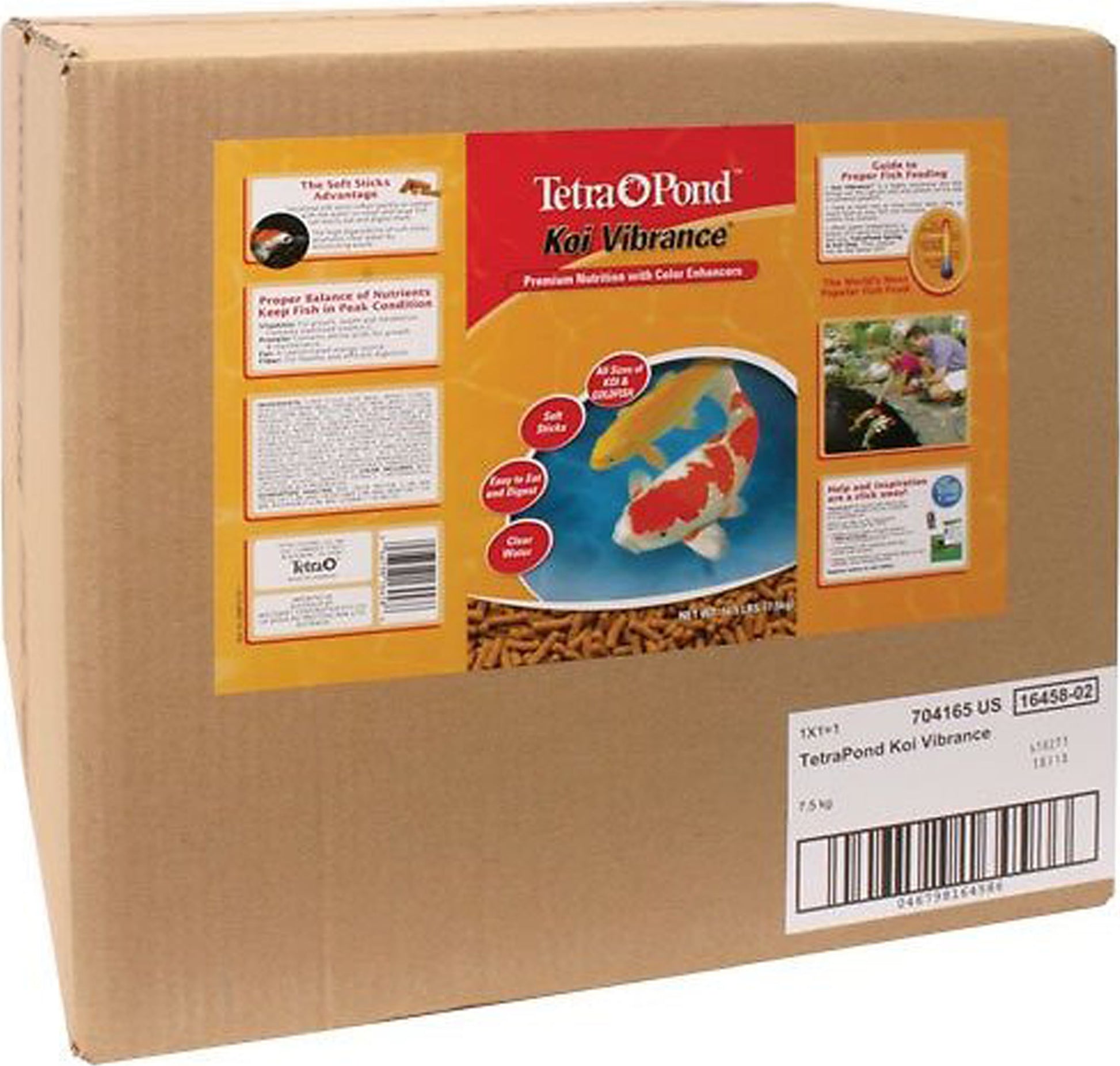 Tetra Pond Koi Vibrance Color Enhancing Sticks