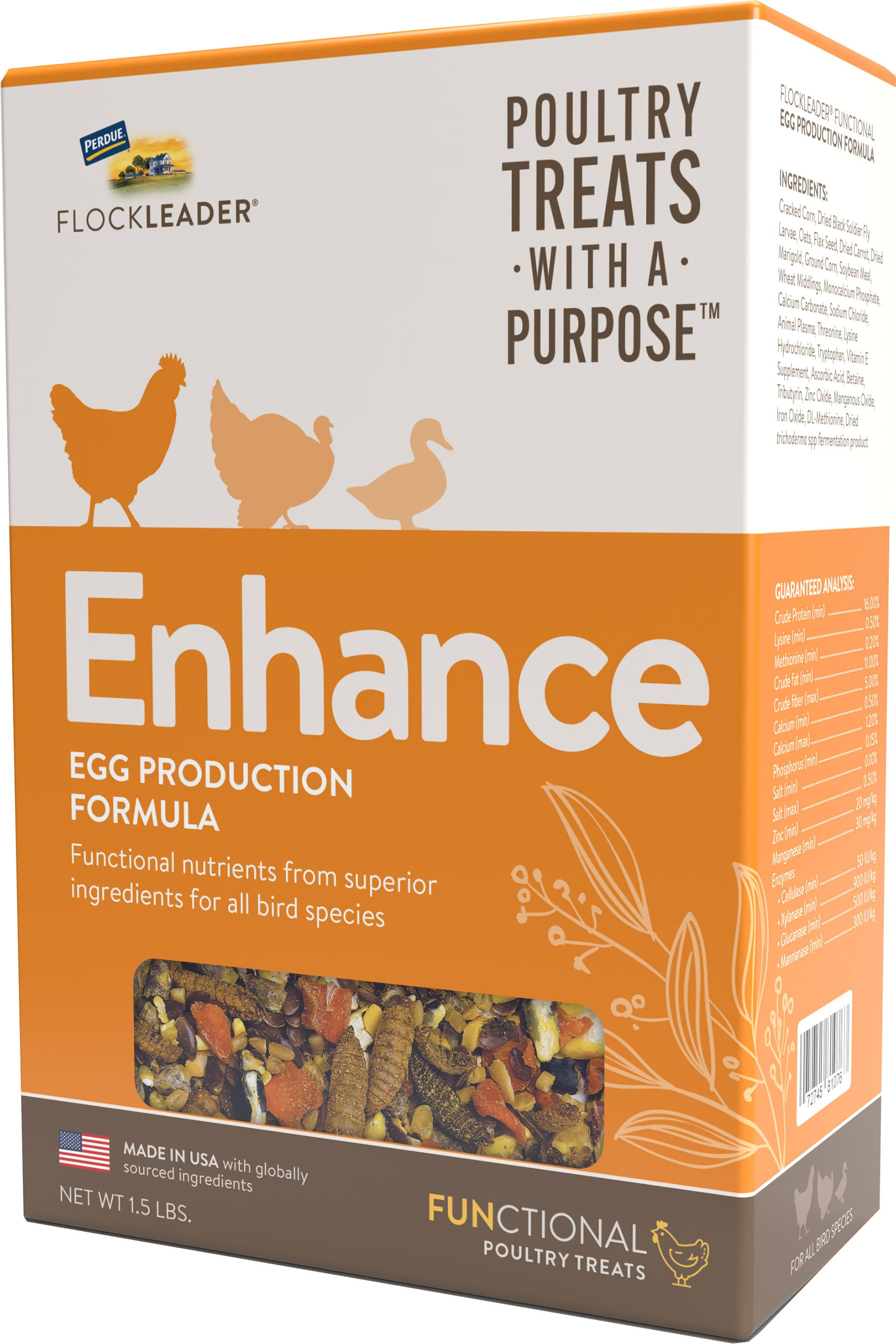 Flockleader Enhance Functional Poultry Treat