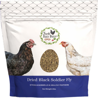 Fresh Eggs Carbon Neutral Black Soldier Fly Larvae