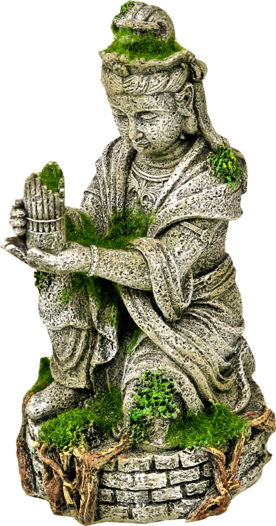 Exotic Environments Buddha Statue W/Moss