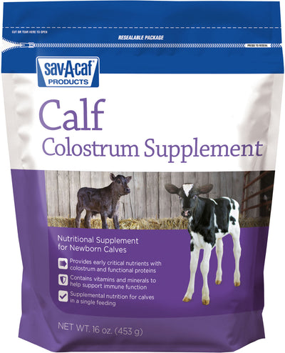 Sav-A-Caf Colostrum Supplement For Newborn Calves