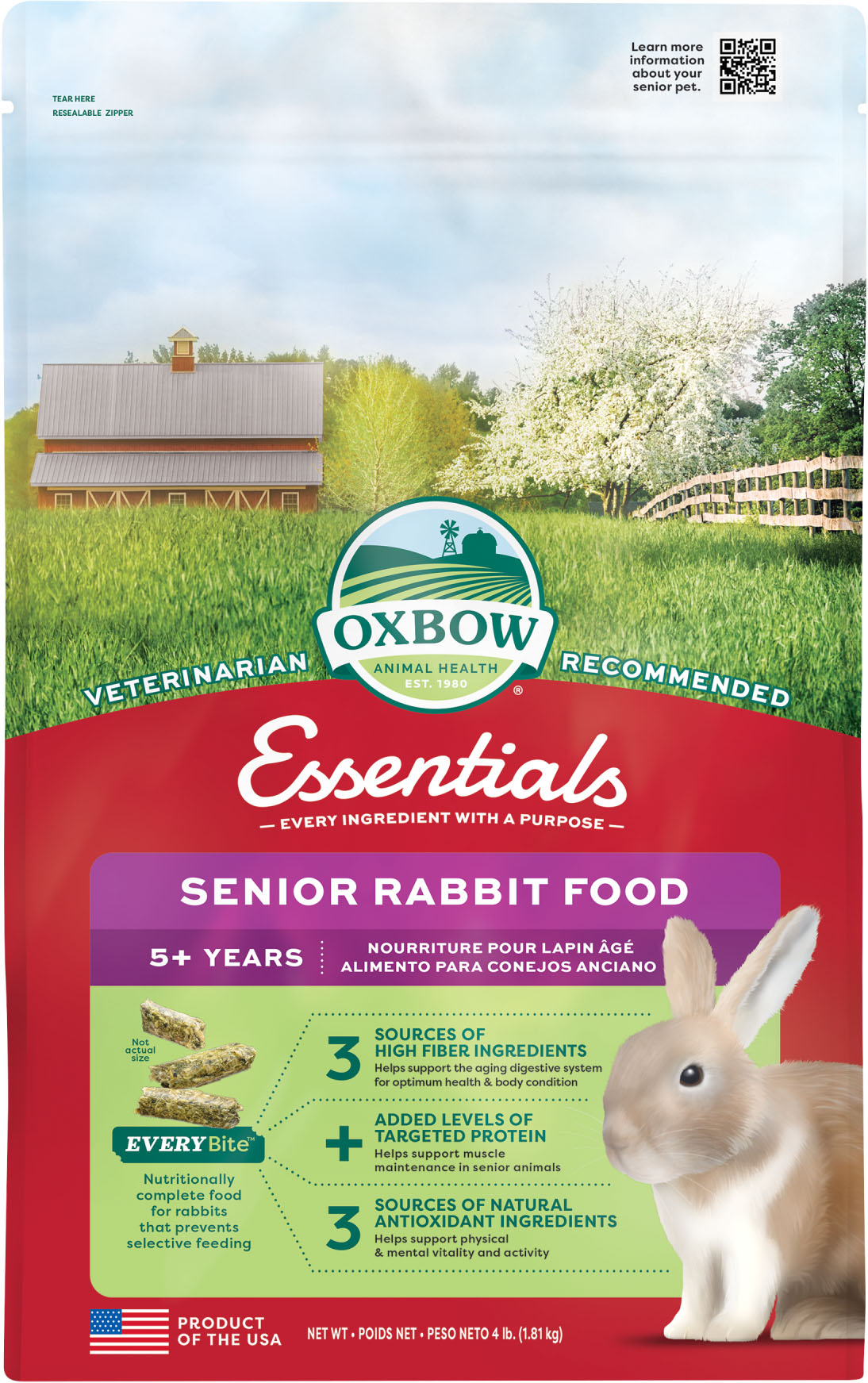 Essentials Senior Rabbit Food