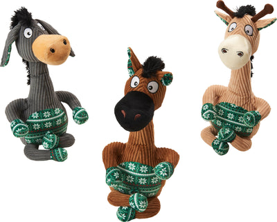 Spot Holiday Yoga Trio Dog Toys Assorted