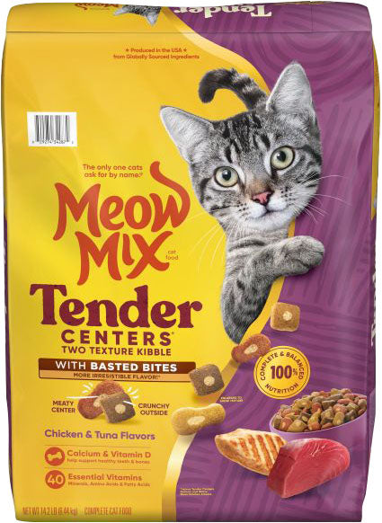 Meow Mix Tender Centers Dry Cat Food