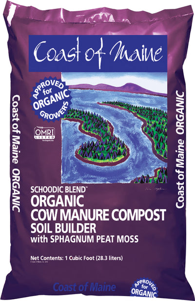Schoodic Blend Organic Cow Manure Compost