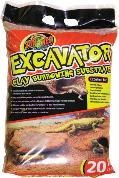 Excavator Clay Burrowing Substrate