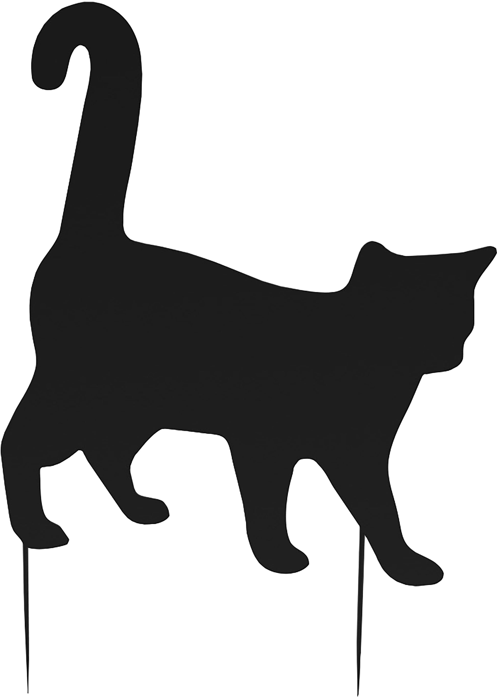 Cat Shadow Yard Stake