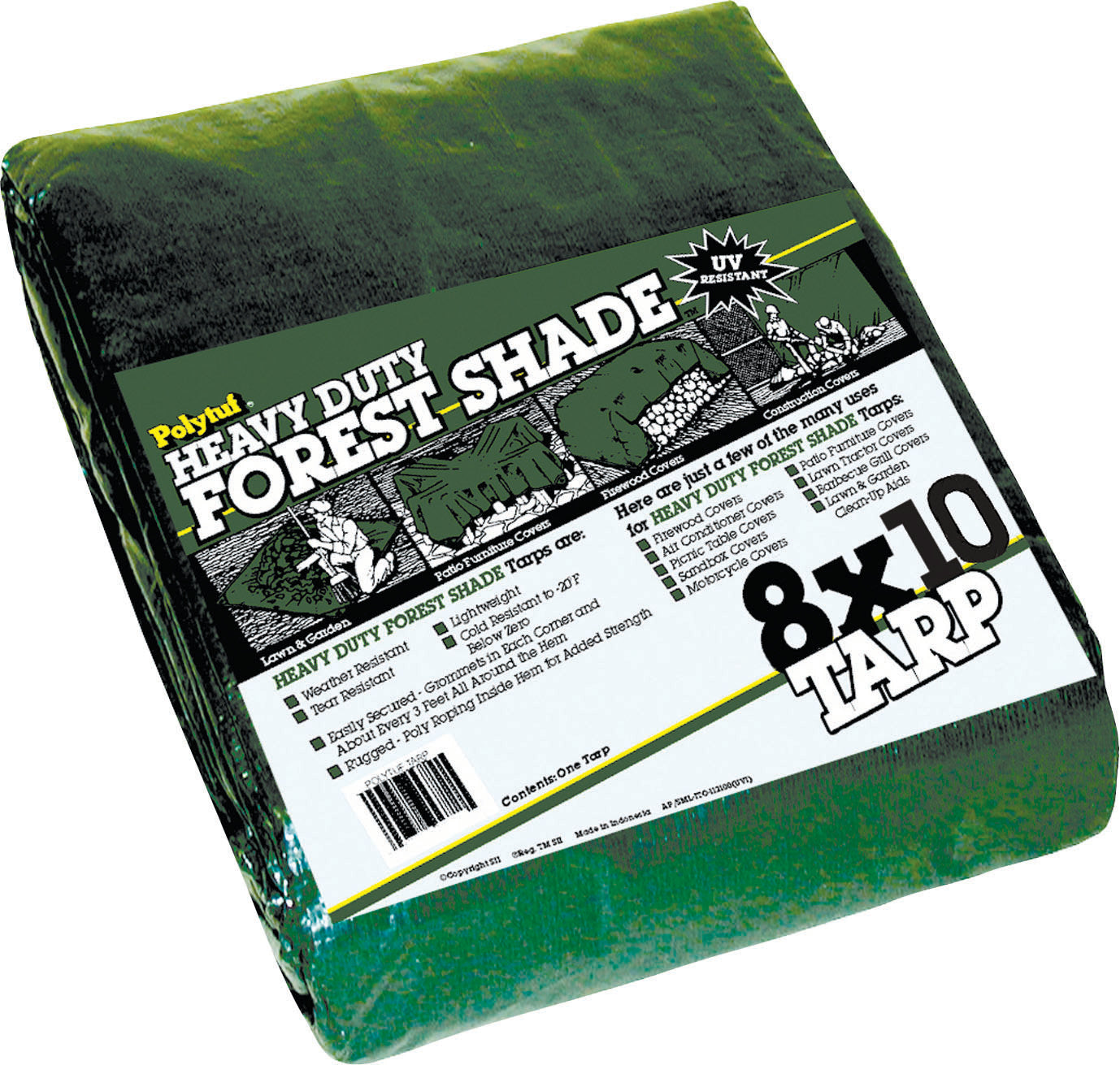 Polytuf Heavy Duty Forestshade Tarp