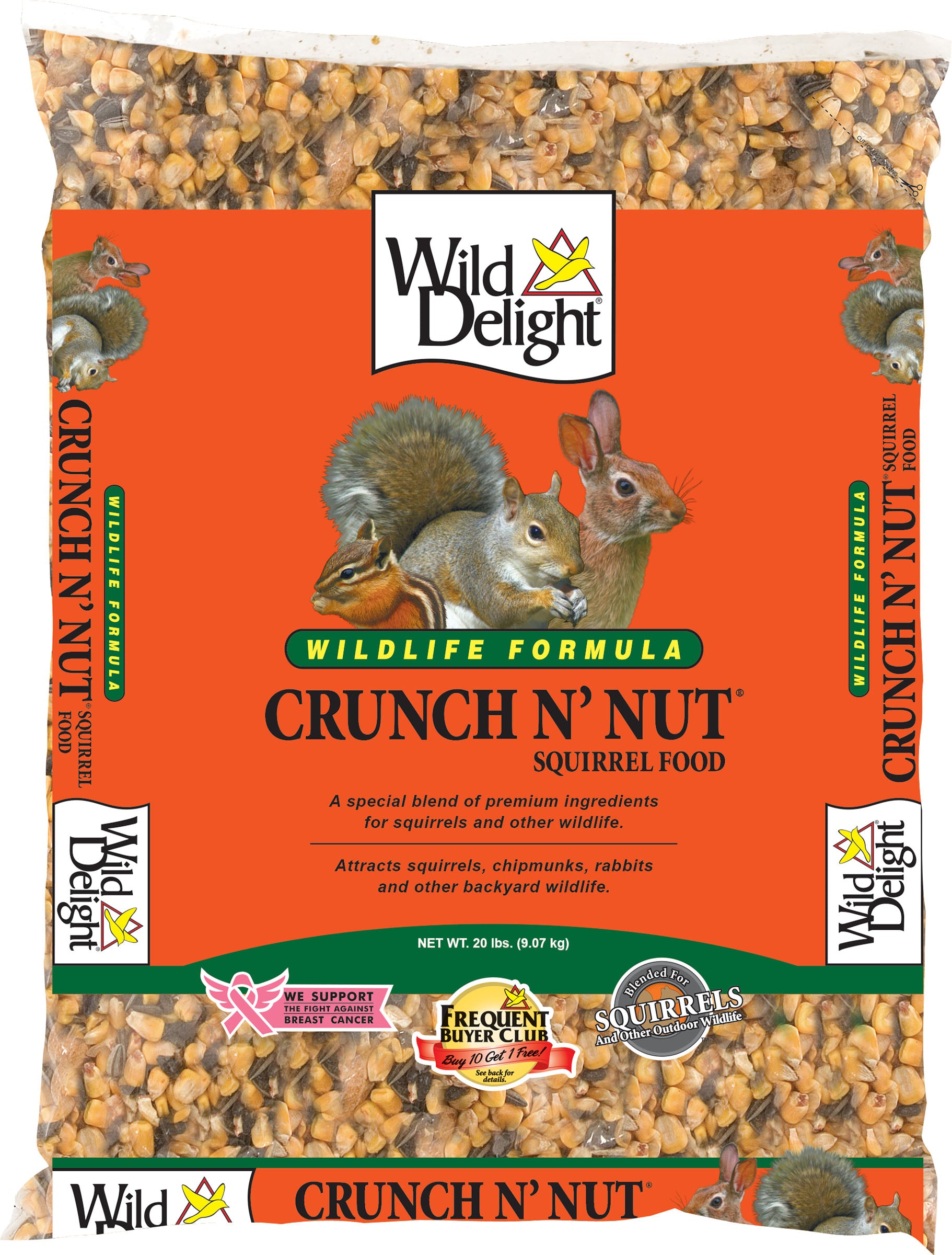 Wild Delight Wildlife Crunch N' Nut Squirrel Food