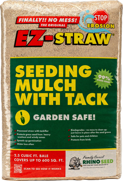 Ez-Straw Seeding Mulch W/Tack Covers 500 Sq Ft