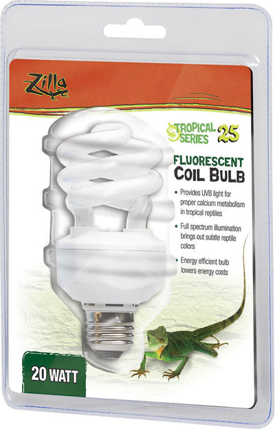 Tropical Series 25 Uvb Fluorescent Coil Bulb
