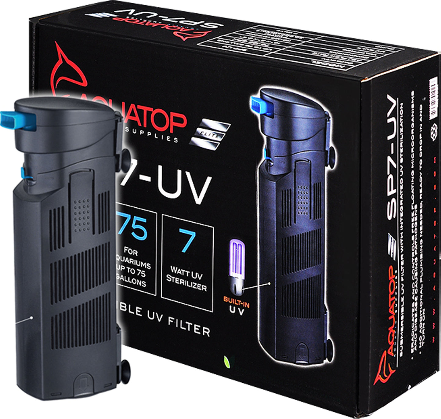 Aquatop Submersible Filter W/Uv Sterilizer
