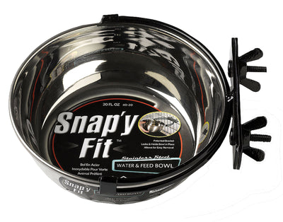 Snap'Y Fit Dog Bowl