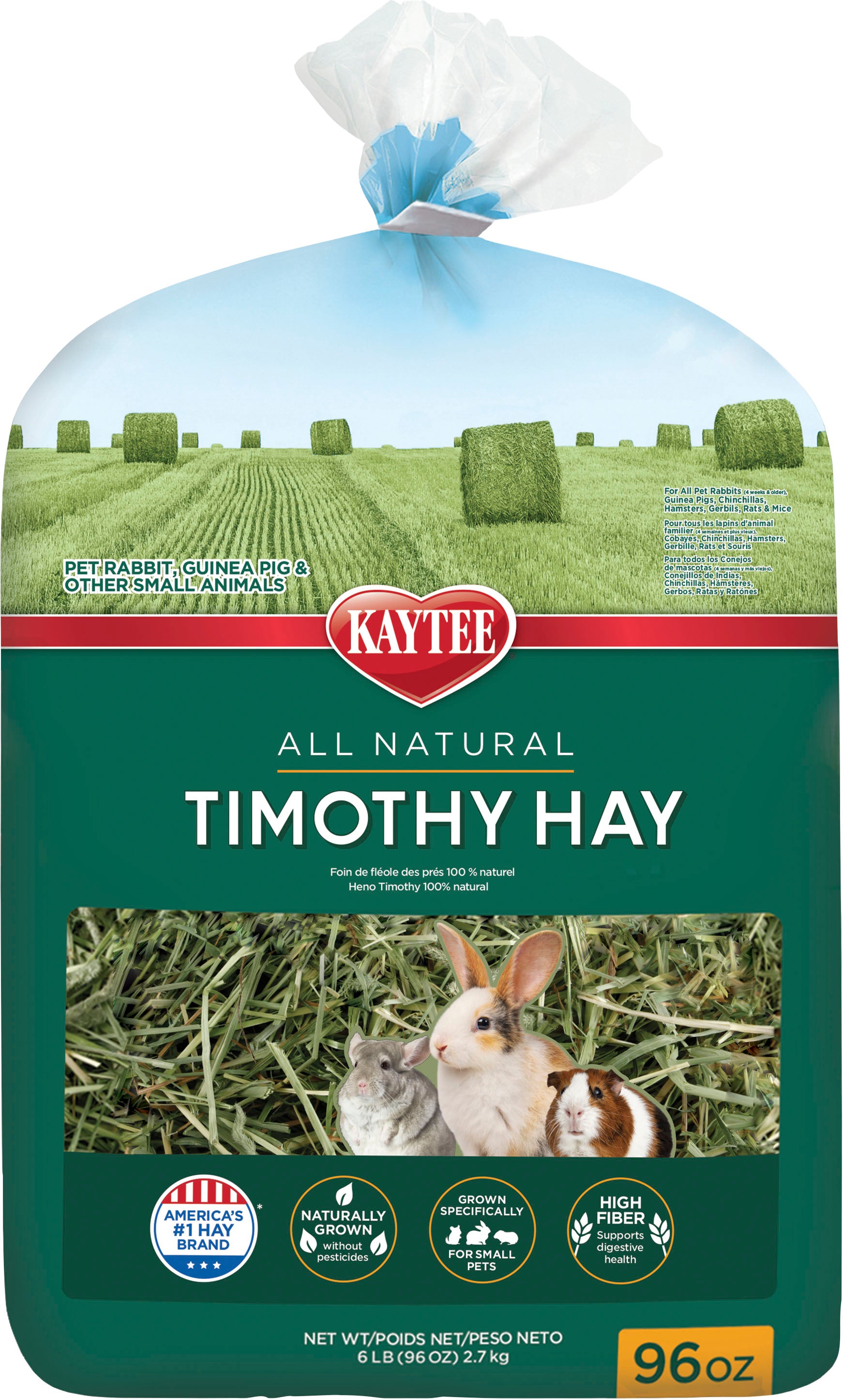 Kaytee Natural Timothy Hay