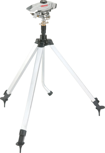 Tripod Telescoping Metal Sprinkler For Xl Lawns