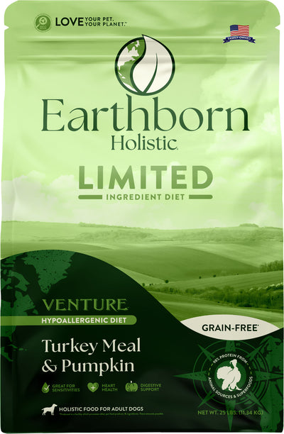 Earthborn Holistic Venture Lid Grain Free Dog Food