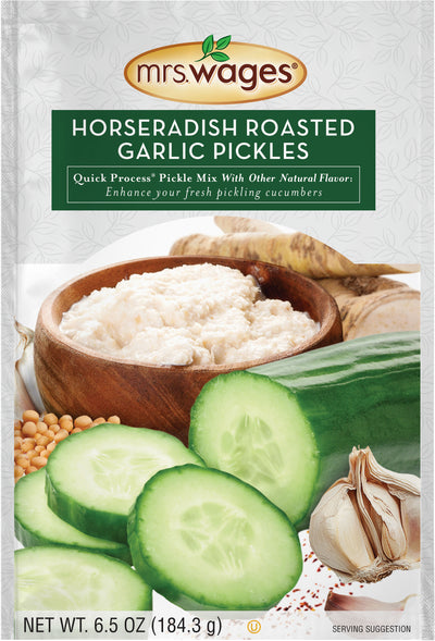 Mrs. Wages Horseradish Roasted Garlic Pickles