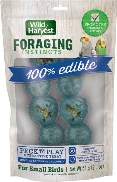 Wild Harvest Peck N Play Bird Treat For Small Bird