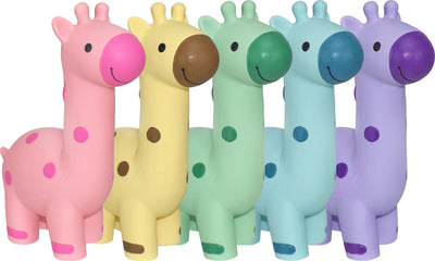 Multipet Minipet Giraffe Latex Dog Toy