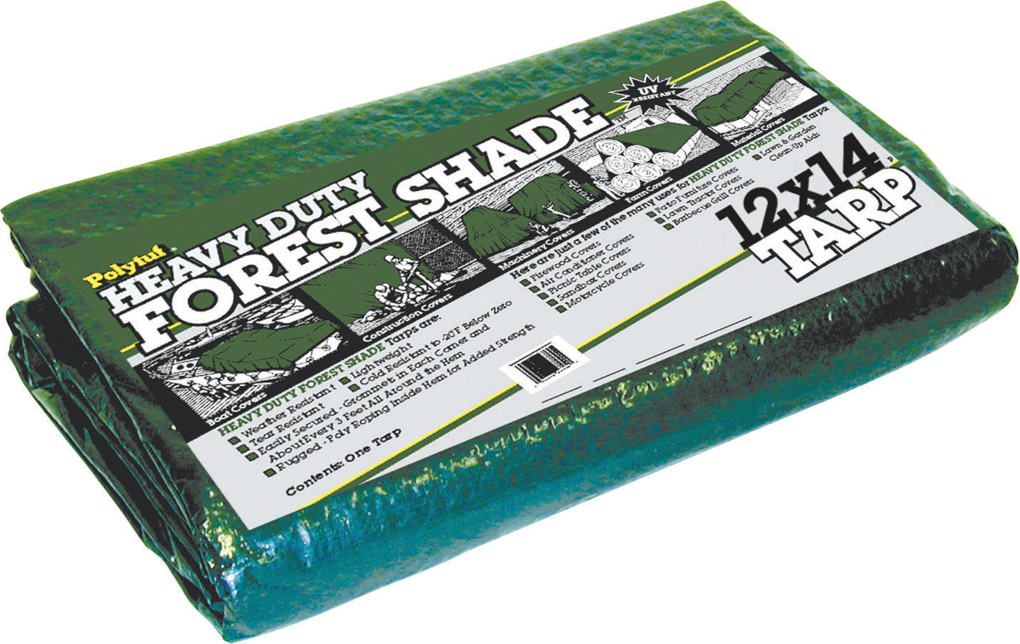 Polytuf Heavy Duty Forestshade Tarp