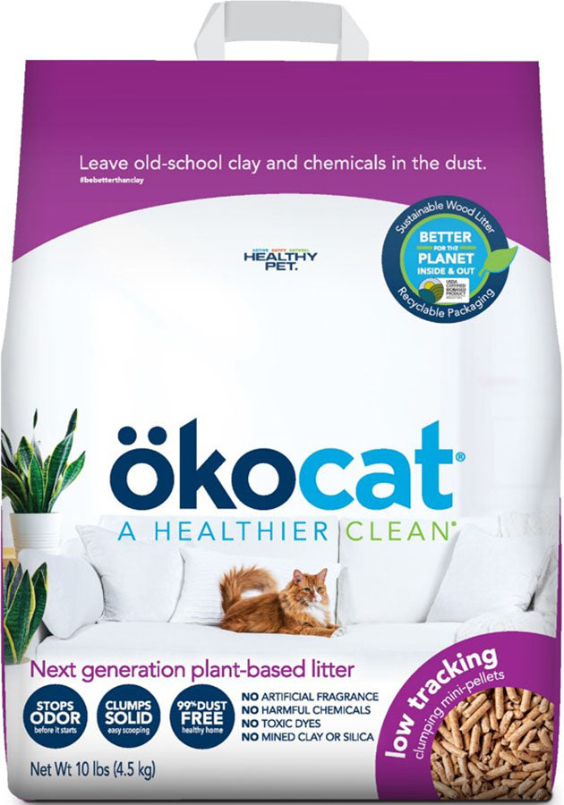 Okocat Low Tracking Mini Pellets Cat Litter