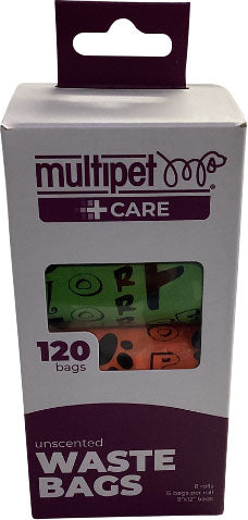 Multipet Word Print Waste Bags