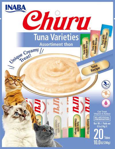 Inaba Churu Puree Cat Treats Variety Pack