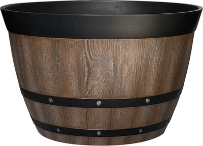 Hdr Whiskey Barrel Planter