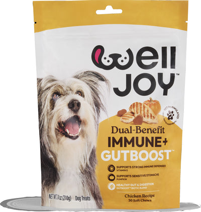 Welljoy Immune + Gutboost Dog Treat