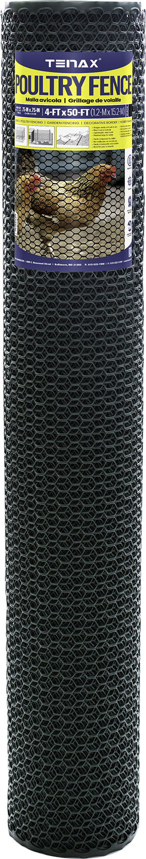 Tenax Plastic Hex Net Poultry Fence