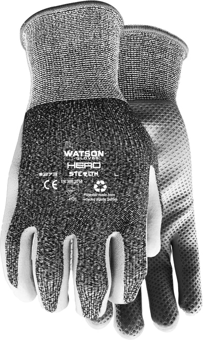 Watson Gloves Mens Stealth Hero Wastenot Fabric