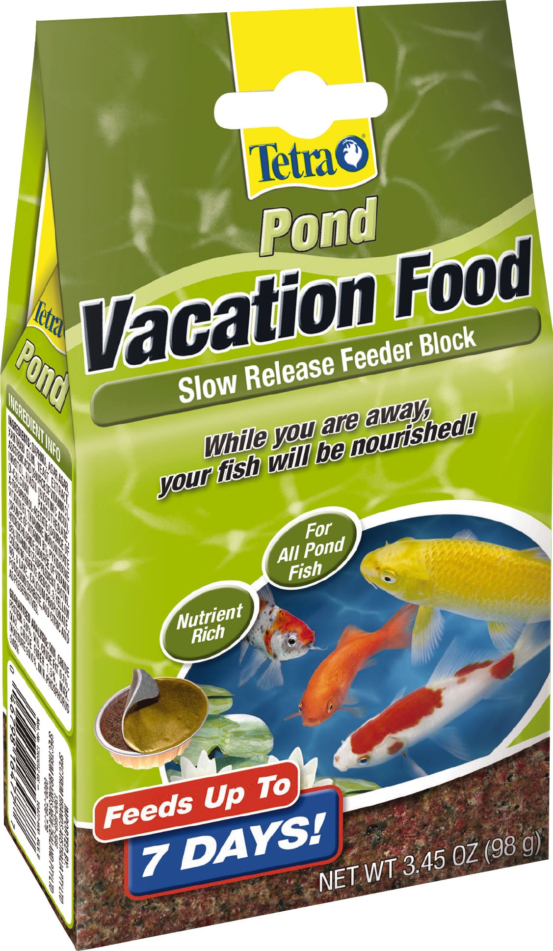 Tetra Pond Vacation Slow-Release Feeder Block