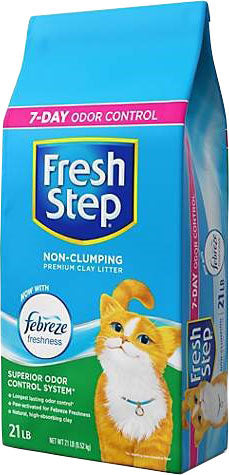 Fresh Step Premium Non-Clumping Clay Litter