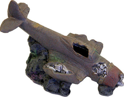 Exotic Environments Sunken Wwii Plane W/Cave