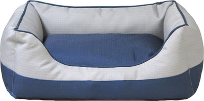 Sleep Zone 2 Tone Plush Bed