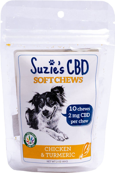 Suzie'S Cbd Soft Chews For Dogs Trial Size