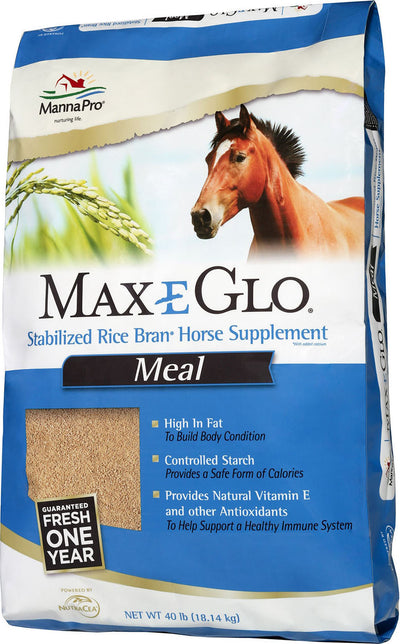 Max-E-Glo Rice Bran Meal Horse Supplement