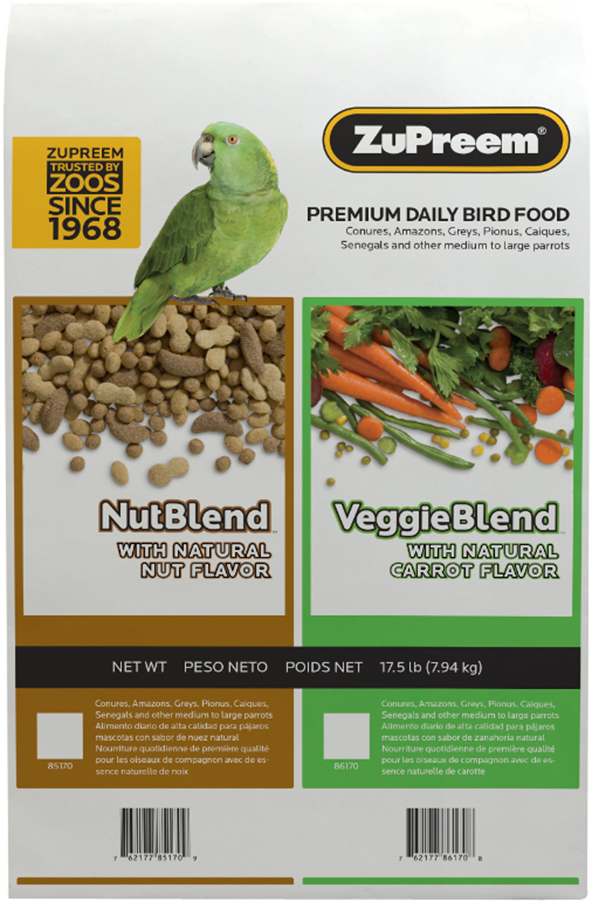 Nutblend Flavor Parrots & Conure Food
