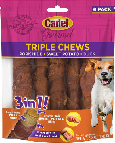 Cadet Gourmet Triple Chews