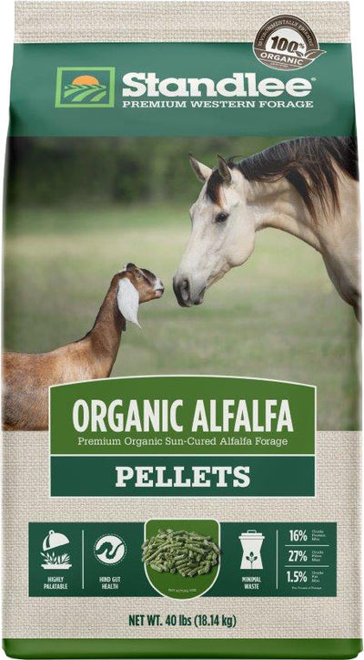 Standlee Premium Organic Alfalfa Pellets