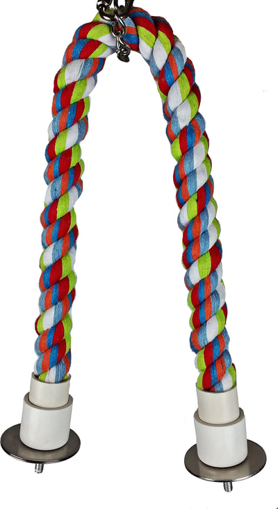 Happy Beaks Cotton Cable Bird Perch