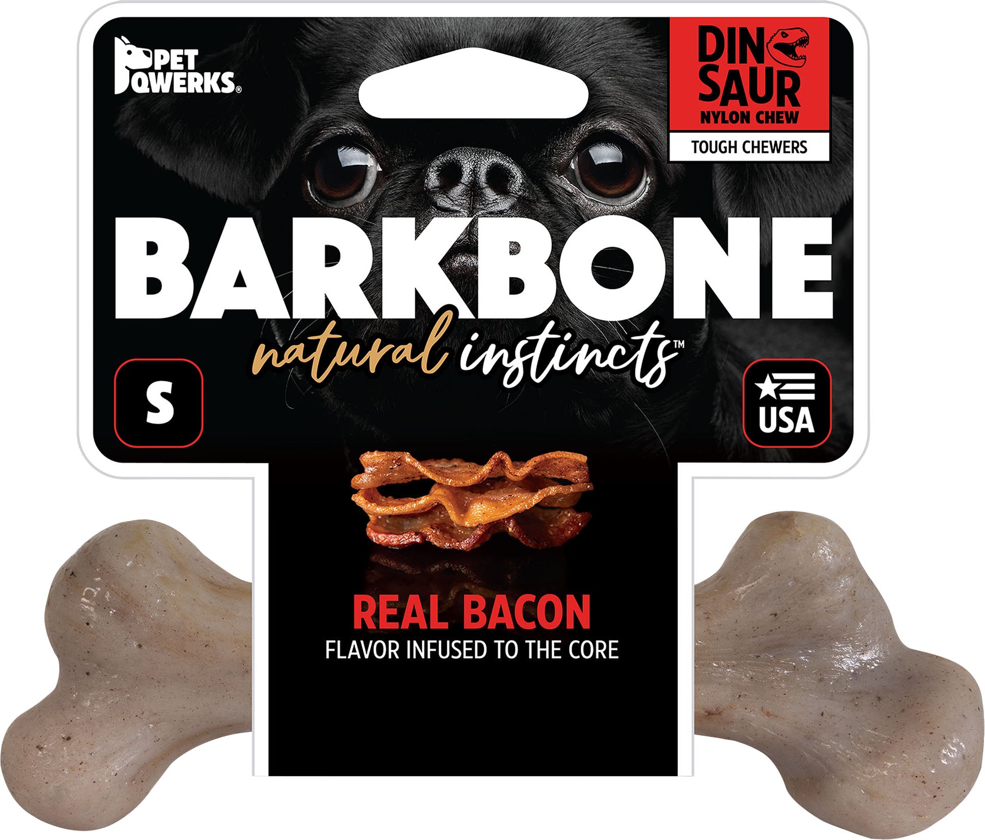 Dinosaur Barkbone Usa Dog Chew