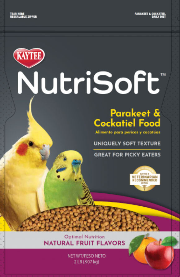 Kaytee Nutrisoft Parakeet & Cockatiel Food