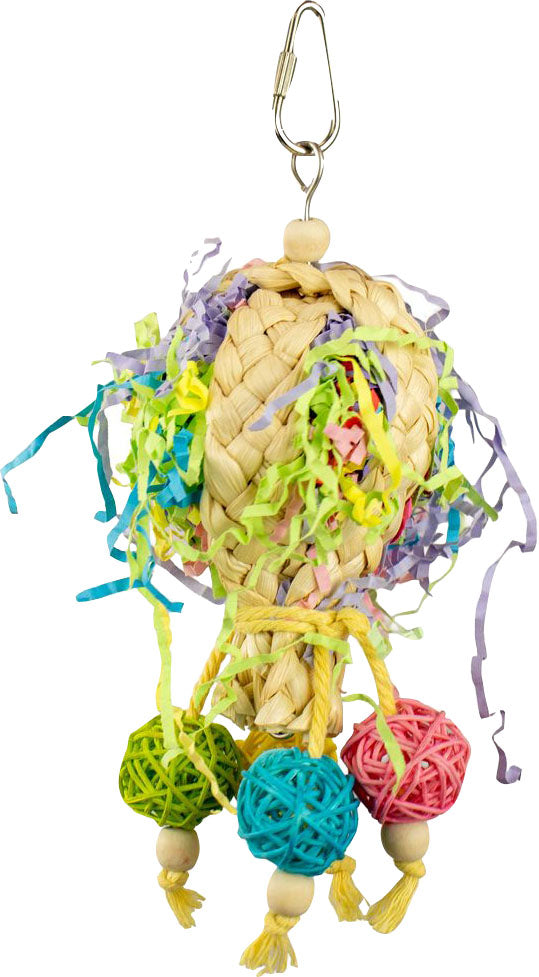 Happy Beaks Balloon Burst Bird Toy