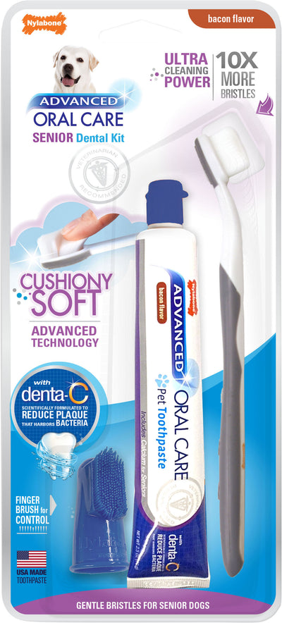 Advanced Oral Care Senior Dental Kit Soft Bristles