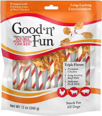 Good 'N' Fun Double Pops Triple Flavor