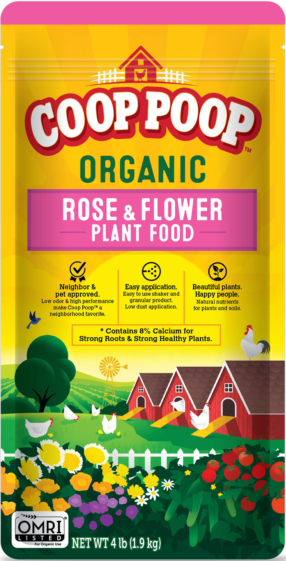 Coop Poop Rose & Flower Plant Food