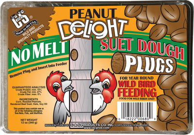 C&S Delight No Melt Suet Dough Plugs