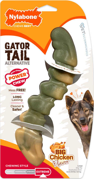 Nylabone Power Chew Gator Tail Alternative